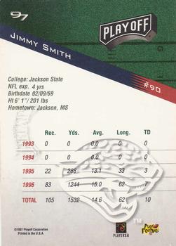 1997 Playoff Zone #90 Jimmy Smith Back