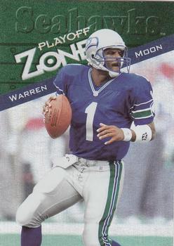1997 Playoff Zone #122 Warren Moon Front