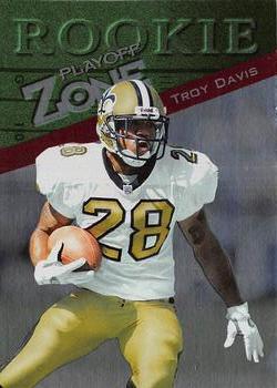 1997 Playoff Zone #142 Troy Davis Front