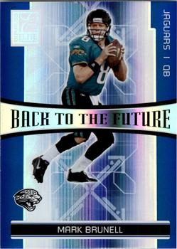 2006 Donruss Elite - Back to the Future Blue #BTF-23 Mark Brunell / Byron Leftwich Front