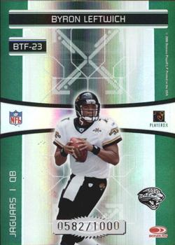 2006 Donruss Elite - Back to the Future Green #BTF-23 Mark Brunell / Byron Leftwich Back