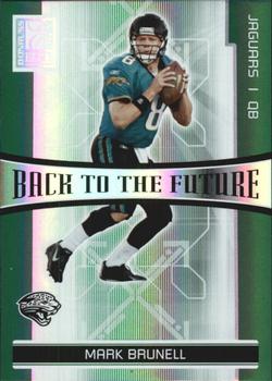 2006 Donruss Elite - Back to the Future Green #BTF-23 Mark Brunell / Byron Leftwich Front