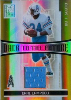 2006 Donruss Elite - Back to the Future Jerseys #BTF-18 Earl Campbell / Chris Brown Front