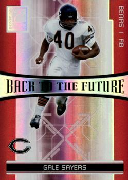 2006 Donruss Elite - Back to the Future Red #BTF-4 Gale Sayers / Thomas Jones Front
