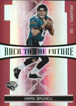 2006 Donruss Elite - Back to the Future Red #BTF-23 Mark Brunell / Byron Leftwich Front