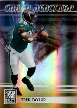 2006 Donruss Elite - Chain Reaction Gold #CR-23 Fred Taylor Front