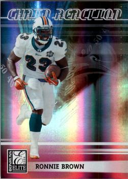 2006 Donruss Elite - Chain Reaction Red #CR-17 Ronnie Brown Front