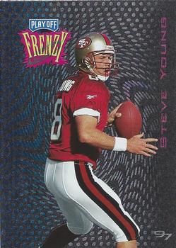 1997 Playoff Zone - Frenzy #7 Steve Young Front