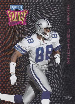 1997 Playoff Zone - Frenzy #23 Michael Irvin Front