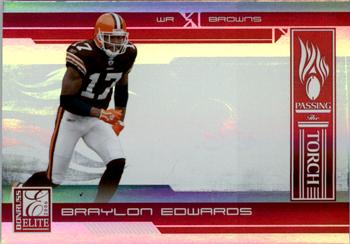 2006 Donruss Elite - Passing the Torch Red #PT-22 Braylon Edwards / Paul Warfield Front