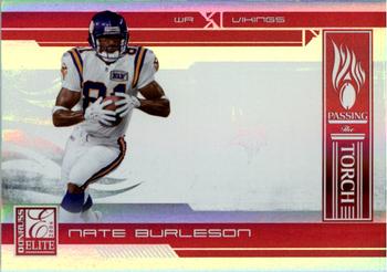 2006 Donruss Elite - Passing the Torch Red #PT-29 Nate Burleson / Cris Carter Front
