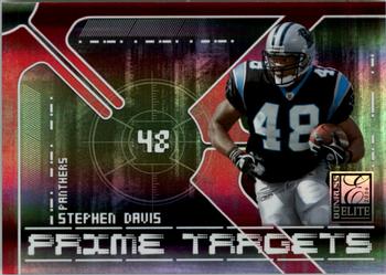 2006 Donruss Elite - Prime Targets Red #PT-5 Stephen Davis Front
