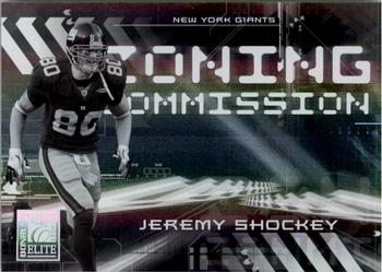 2006 Donruss Elite - Zoning Commission Black #ZC-22 Jeremy Shockey Front