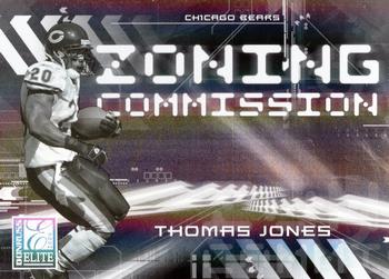 2006 Donruss Elite - Zoning Commission Black #ZC-34 Thomas Jones Front