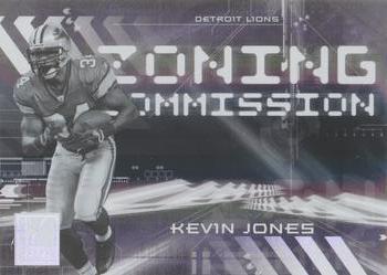 2006 Donruss Elite - Zoning Commission Black #ZC-36 Kevin Jones Front