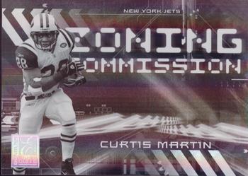 2006 Donruss Elite - Zoning Commission Black #ZC-40 Curtis Martin Front