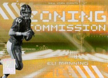 2006 Donruss Elite - Zoning Commission Gold #ZC-8 Eli Manning Front