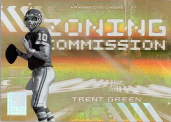 2006 Donruss Elite - Zoning Commission Gold #ZC-9 Trent Green Front