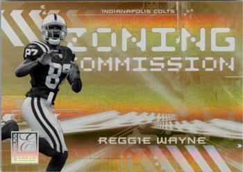 2006 Donruss Elite - Zoning Commission Gold #ZC-21 Reggie Wayne Front