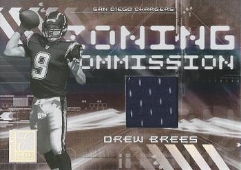2006 Donruss Elite - Zoning Commission Jerseys #ZC-6 Drew Brees Front