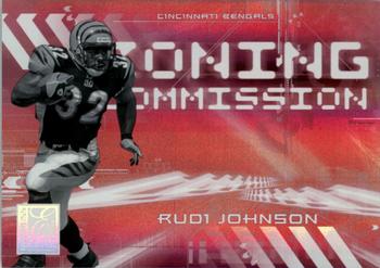 2006 Donruss Elite - Zoning Commission Red #ZC-32 Rudi Johnson Front