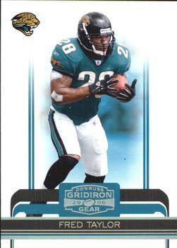 2006 Donruss Gridiron Gear - Gold Holofoil #49 Fred Taylor Front