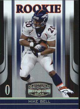 2006 Donruss Gridiron Gear - Gold Holofoil O's #178 Mike Bell Front