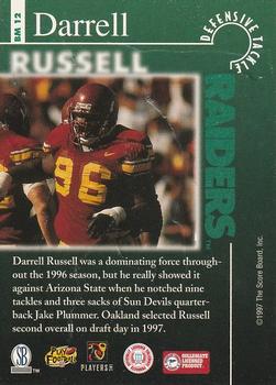1997 Pro Line - Board Members #BM12 Darrell Russell Back