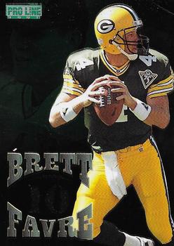 1997 Pro Line - Brett Favre 10 #BF2 Brett Favre Front
