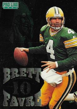 1997 Pro Line - Brett Favre 10 #BF8 Brett Favre Front