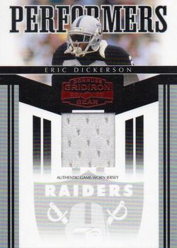2006 Donruss Gridiron Gear - Performers Jerseys Red #PR-15 Eric Dickerson Front
