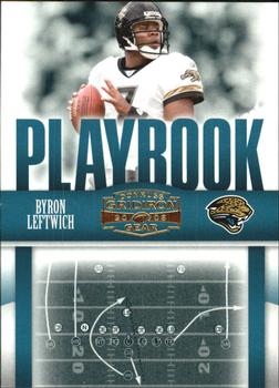 2006 Donruss Gridiron Gear - Playbook Gold #PB-24 Byron Leftwich Front