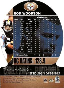 1997 Pro Line DC III #2 Rod Woodson Back