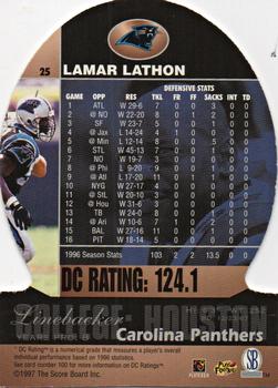 1997 Pro Line DC III #25 Lamar Lathon Back