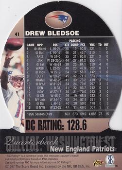 1997 Pro Line DC III #41 Drew Bledsoe Back