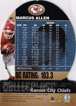1997 Pro Line DC III #60 Marcus Allen Back
