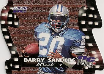 1997 Pro Line DC III #68 Barry Sanders Front