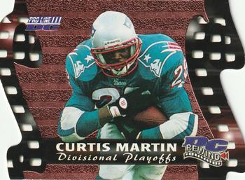 1997 Pro Line DC III #86 Curtis Martin Front