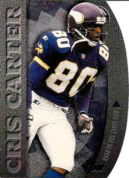 1997 Pro Line DC III - Road to the Super Bowl #SB11 Cris Carter Front