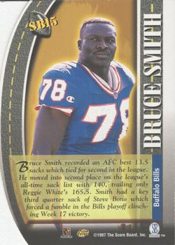 1997 Pro Line DC III - Road to the Super Bowl #SB15 Bruce Smith Back