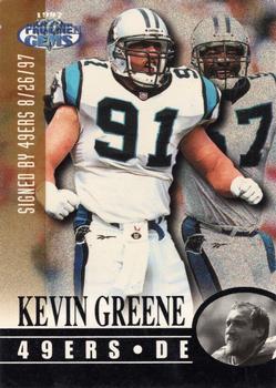 1997 Pro Line Gems #8 Kevin Greene Front