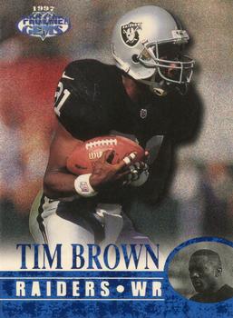 1997 Pro Line Gems #51 Tim Brown Front
