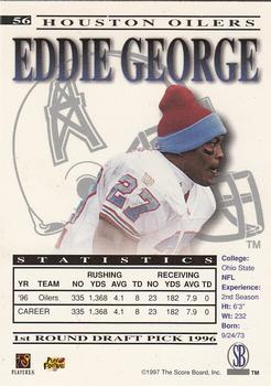 1997 Pro Line Gems #56 Eddie George Back