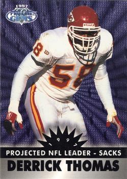1997 Pro Line Gems #66 Derrick Thomas Front