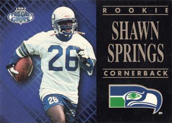 1997 Pro Line Gems #73 Shawn Springs Front