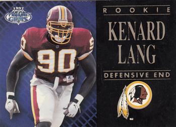 1997 Pro Line Gems #95 Kenard Lang Front