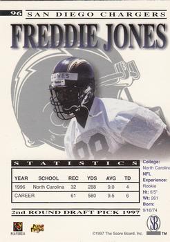 1997 Pro Line Gems #96 Freddie Jones Back