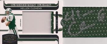 2006 Donruss Gridiron Gear - Gridiron Gems Jersey Jumbo Autographs #208 Kellen Clemens Front