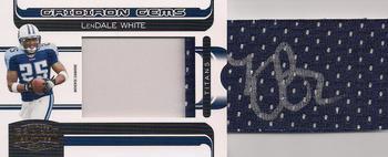 2006 Donruss Gridiron Gear - Gridiron Gems Jersey Jumbo Autographs #223 LenDale White Front