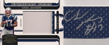 2006 Donruss Gridiron Gear - Gridiron Gems Jersey Jumbo Autographs #231 Chad Jackson Front